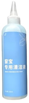 Solución limpiacristales compatible con ECOVACS Winbot W2/W1/MINI, limpiador de cristales líquido de 230 ml(1 bottle)