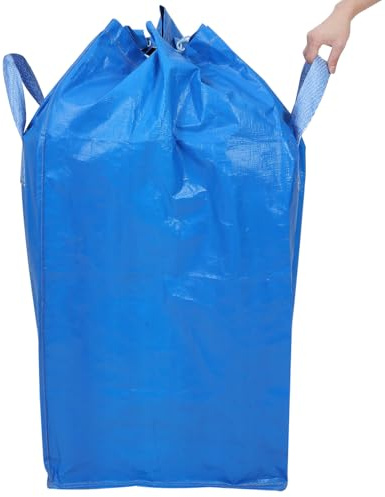 Extra Large Lazy Spa Storage Bag with Heavy Duty Handles and Rip-resistant Pe Material, Jumbo Capacity Pool Cover Storage Bag for Storing Clothing and Bedding during Moving Or