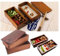 Lunch Bento Box, Fiambreras Caja de Bento de Madera Natural Japonesa Tradicional Cuadrada Contenedores de Almuerzo para Picnic Sushi