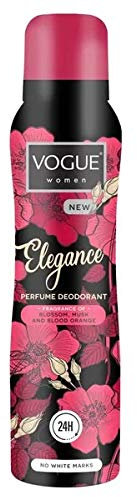 Vogue Deospray Women - Elegance Parfüm - 3er Pack (3 x 150ml)