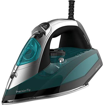 Cecotec Ferro Da Stiro a Vapore Fast&Furious 5010 Vital. 2600 W, Suola in Alluminio Turbo Slide, Vapore Continuo 55 g/min, Colpo Vapore 200 g/min, Regolatore di Temperatura, Anticalcare, Antigoccia