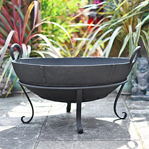 Iron Kadai Fire Bowl - 80cm