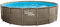 Summer Waves Frame Elite Pool Dark Triple Bweave 488 x 122 cm mit Sandfilter
