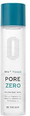 BE THE SKIN BHA+ Pore Zero Toner 5,07 fl oz / 150 ml | Gesichtswasser zur Porenpflege und Akne-Haut mit feuchtigkeitsspendenden Eigenschaften | für zu Akne neigende und fettige Haut