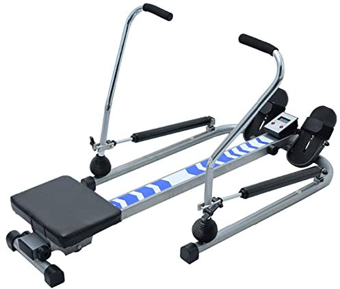 lkpqdwqz Rudergerät Multifunktionales Ausdauer-Fitness-Rudergerät Indoor Home Fitnessgeräte Fitnessgerät Gym Rotierendes Rudergerät für (Übungs-Fitness)