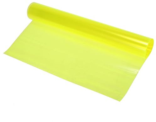 X AUTOHAUX Vinyl Tönungsfolie Fluoreszierendes Gelb 1 Rolle Für Auto