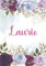 Laurie: Carnet de notes A5 | Prénom personnalisé Laurie | Cadeau d'anniversaire pour fille, femme, maman, copine, sœur ... | Décoration florale | 120 pages lignée, Petit Format A5 (14.8 x 21 cm)