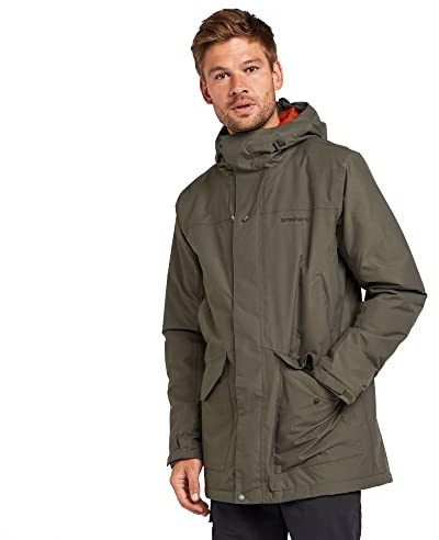 Brasher Men's Hopegill Waterproof Insulated Jacket, Green, L