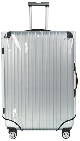 Explore Land Reisegepäckabdeckung, Koffer-Schutz, passend für 45,7-81,3 cm große Gepäckstücke, transparentes PVC, XL
