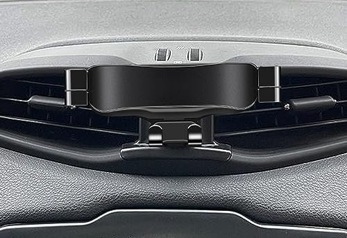 LECREA Porta Cellulare da Auto per Jeep Renegade 2016-2023, Antivibrazione Supporto Cellulare Auto, 360° Rotazione Flessibile, Portacellulare Universale per Auto,A Black
