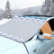 LinjunFa Frontscheibenabdeckung Winter, Scheibenabdeckung Auto Anti Schnee Decke, Magnetische Windschutzscheibenabdeckung,Autoabdeckung Frontscheibe,Autoscheiben Abdeckungen, Schneeschutz,Sonnenschutz