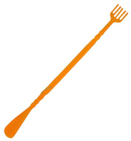 Chausse-pied gratte-dos, long gratte-dos avec griffe - Chausse-pied pour soulager les démangeaisons, long manche pour les démangeaisons du dos et mettre des chaussures