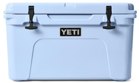 YETI Tundra 45 Cool Box, Insulated Hard Cooler, Big Sky Blue