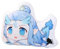 Nezha & Ao Bing Plüschkissen, süßes ausgestopftes Anime-Plüschtier, Wurfkissen for Schlafsofa, Rückenlehnenkissen, Puppe(A)