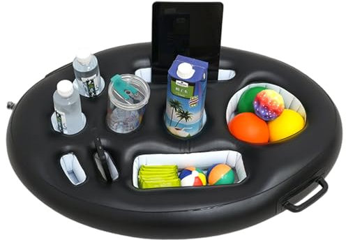 Muzrunq Barretta Gonfiabile, 29.5x19.7x4.7 Vassoio Galleggiante Portatile a Galleggiante