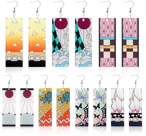 Kanfyyl Demon Earrings, Earrings for Women, Jewellery Gifts Suitable for Girls
