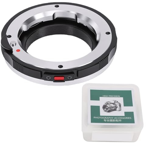 CFTGIW Adattatore per Obiettivo da LM a E Tubo Elicoidale con Messa a Fuoco Macro per Fotocamere NEX con Funzione di Blocco per Obiettivi Voigtlander Konica