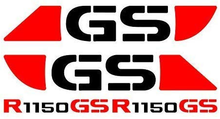 KIT ADESIVI LATERALI SERBATOIO R 1150 GS/ADV AD-R1150GS (Red)