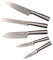 Axer Set di Coltelli da Cucina - 5 Coltelli Acciaio Inox - Ergonomico Set Coltelli da Cucina Professionali - Coltelli Cucina Set - Chef Knife Set