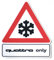 Audi A16-1972 Aufkleber Quattro only Sticker Logo Schriftzug, weiß