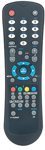 Remplacer Télécommande fit for FUJITSU GRANDIN GRUNKEL HOHER INNO-HIT LISTO NOKIA 20LCD01 26LV1105 37FHD07 42PV0705 42PVN05 CR36TNT LC1505T LC16V09 LC1905T LC32TNT LC37TNT LHV3709W LV19V210 R1240-2440