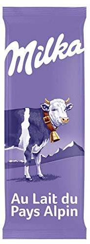 MILKA - Tablette Chocolat Au Lait 200G - Quatre Articles