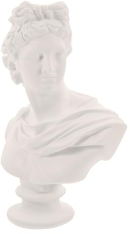TOPBATHY 1 Estatua Escultura de Mesa de café decoración para Salas de casa Diosa Griega estatuas mitología Escultura de clásico Estatua de réplica Vintage Resina White