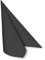 DeinPack 250 x Airlaid Serviette 40 x 40 cm schwarz - hochwertige Einwegservietten stoffähnlich - Reißfest, Saugstark & Formstabil - ideal für Hochzeit, Partys und Events
