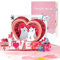 CNLITIHEKA Liebe Katzen 3D Valentinstag Karte für Sie, Pop-up Jahrestag Karten für Frau, romantische Geburtstagskarten, PopUp Hochzeitskarten, einschließlich Umschlag.