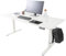 Arebos elektrisch höhenverstellbarer Schreibtisch 160x80 cm | Memory-Funktion | Verstellbarer Computertisch 72-118 cm | Standing Desk | ergonomischer Bürotisch | Steh-Sitz Tisch | Weiß