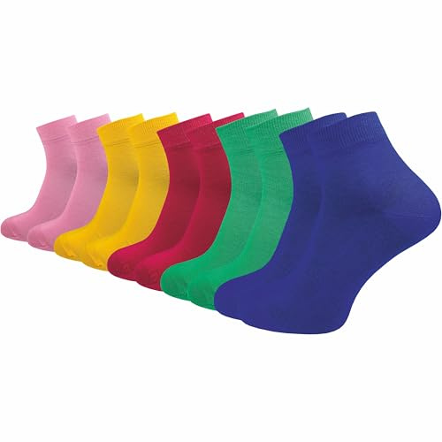 GAWILO Herren Quarter Socken aus 100% reiner Baumwolle (6 Paar | 10 Paar) | kurze & dünne Füßlinge | ohne drückende Naht über den Zehen
