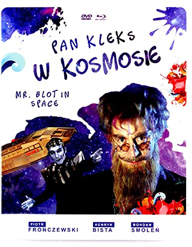 Mr. Blot in Space (Pan Kleks w kosmosie) (Digitally Restored) (steelbook) [Blu-Ray]+[DVD] [Region Free] (English subtitles)