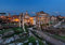 wandmotiv24 Fototapete Panorama des römischen Forums, XL 350 x 245 cm - 7 Teile, Wanddeko, Wandbild, Wandtapete, Alt, Ruinen, Italien M1056