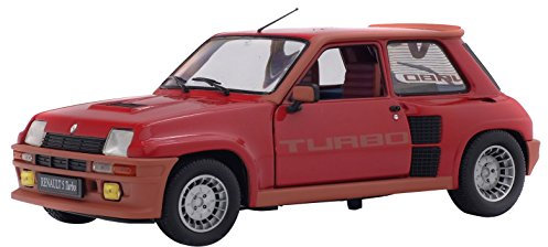 Solido 421184270 Renault R5 Turbo 1, 1982, Rot, Miniaturmodell im Maßstab 1: 18 Modellauto