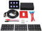 KIMISS KI06961 12V / 24V 6 Gang Pannello di controllo Touch Screen Box Pannello interruttori a LED per auto barca Universal