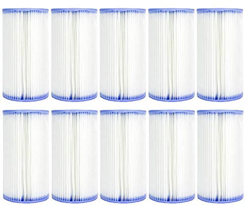 Intex Swimming Pool Easy Set Type A Replacement Filter Pump Cartridge (3 Pack)
