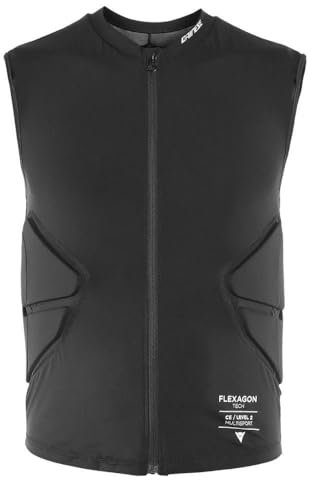 Dainese Herren Flexagon Waistcoat Man Ski Protektor, Stretch-limo, M EU