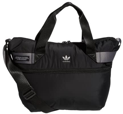 adidas Originals Unisex-Erwachsene Originals Puffer Shopper Tote Tragetasche, Schwarz