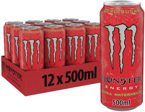 Monster Energy Ultra 12 x 500 ml de pastèque