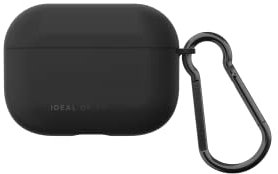 IDEAL OF SWEDEN AirPods Hülle, AirPods Pro (Gen 1/2) Protective Silikon Hülle mit Karabiner, kompatibel mit AirPods PRO, Qi-Charger kompatibel, LED Charging Indicator Light (Dynamic Black)
