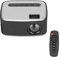 Mini Proyector, Proyector de Video Portátil Full HD 1080P, Proyector LED Inteligente, Altavoz Incorporado, Proyector de Cine en Casa Compatible con Teléfono Inteligente/TV Stick/PS4/HDMI/AV/USB(#1)