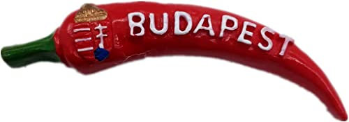 Chili Budapest Ungarn Magnet Kühlschrank Kühlschrank Magnet Dekoration Aufkleber Souvenir Harz Handwerk Küche Whiteboard