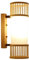 LUOYAOB Wandleuchten Zylindrische Wandleuchte Simplicity Japanischer Stil Bambus Wandleuchter Restaurant Eingang Passage Rattan Bambus Wandleuchte Bauernhof Dekoration