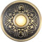 Hasaller Türklingel Drucktasten Vintage Stil beleuchtet Bronze Türklingel Druckknopf Blume Elektrische Klingeltaster Klingeltaster beleuchtet Klingeltaster
