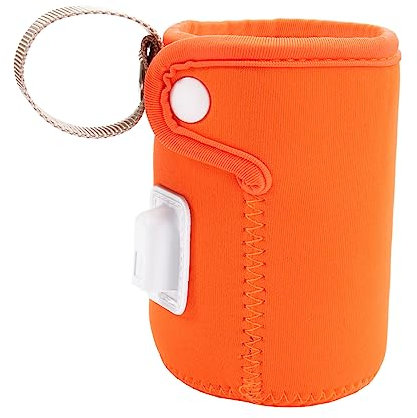 Hoement Tragbarer Babyflaschenwärmer Tasche Mit Usb Einstellbare Temperatur Schnelles Und Gleichmäßiges Erwärmen Geeignet Für Reisen Auto Und Outdoor Kompatibel Mit Meisten Babyflaschen