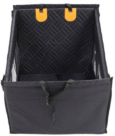Hundesitz Auto, Hunde Autositz für Kleine bis Mittlere Hunde, Oxford Atmungsaktiv Waschbare Hundeautositz, Hundekorb fürs Auto für Hunde Katzen Andere kleine Haustiere 59x51.5x56cm