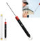Shyllin Angelhaken Entferner, Edelstahl Hakenlöser Angeln, Griff Aus Aluminiumlegierung, Einziehbare und Schlüsselschlaufe Zum Aufhängen, Der Ideale Angelhaken Schnellentferner für Angler