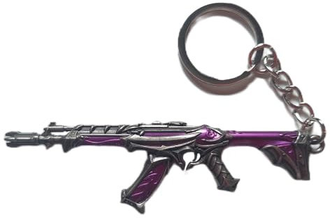 Valorant Vandal Reaver Schlüsselanhänger, dunkelviolett, S