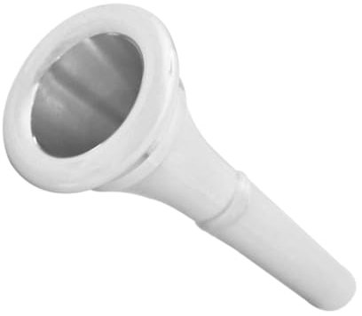 GREENADSCAPE Marschgabel Klarinette Für Waldhorn Monette Tragbares Hornteil Für Hornisten Ersatz- Für Posaune Kleines Horn Nützliches Horn Hornübung Kupfer Silver Mund Tape Schlaf