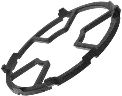 Angoily Wok Antiscivolo Ghisa Per Piano Gas Stabile Per e Caffettiere Design Elevato Per Professionali e Domestiche